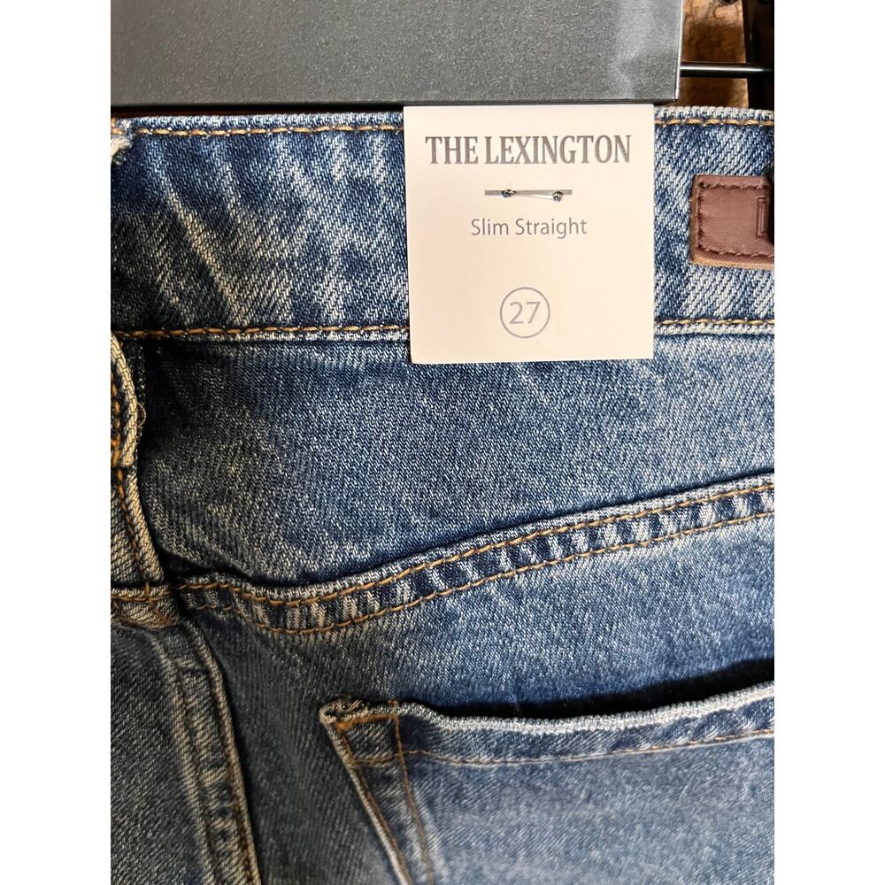 BLANK NYC Women's The Lexington Slim Straight denim jeans Med Wash Sz 27 - Picture 4 of 11